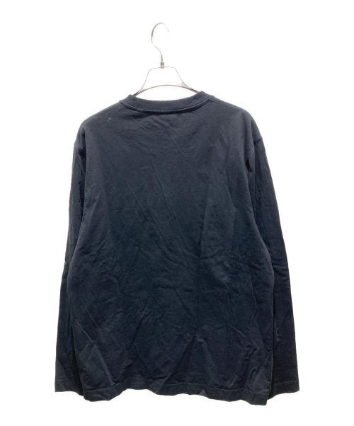 BURBERRY（バーバリー）BURBERRY (バーバリー) ホースプリントロングスリーブカットソー ブラック サイズ:XLの古着・服飾アイテム