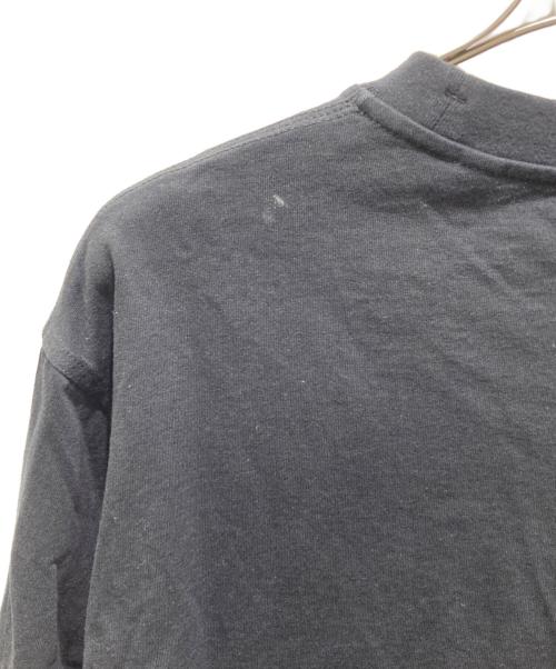 BURBERRY（バーバリー）BURBERRY (バーバリー) ホースプリントロングスリーブカットソー ブラック サイズ:XLの古着・服飾アイテム