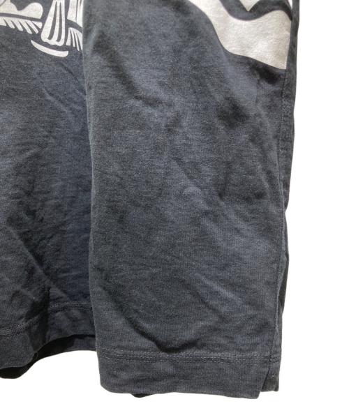 BURBERRY（バーバリー）BURBERRY (バーバリー) ホースプリントロングスリーブカットソー ブラック サイズ:XLの古着・服飾アイテム