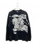 BURBERRY（バーバリー）の古着「ホースプリントロングスリーブカットソー」｜ブラック
