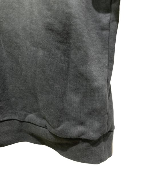 MONCLER（モンクレール）MONCLER (モンクレール) パッチアップリケ コットン スウェットシャツ ブラック サイズ:XLの古着・服飾アイテム