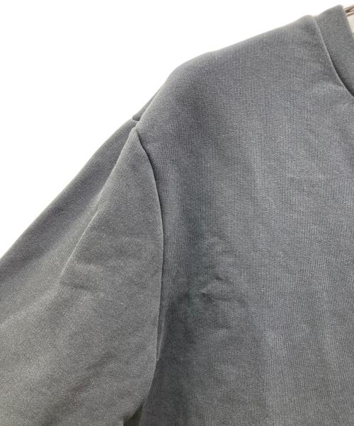 MONCLER（モンクレール）MONCLER (モンクレール) パッチアップリケ コットン スウェットシャツ ブラック サイズ:XLの古着・服飾アイテム