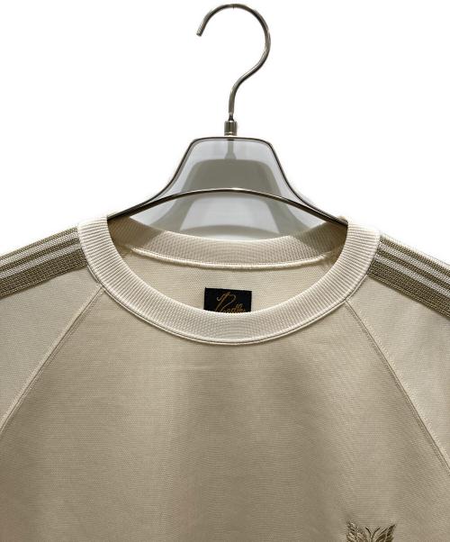 Needles（ニードルズ）Needles (ニードルズ) B'2nd (ビーセカンド) TRACK CREW NECK SHIRT ベージュ サイズ:XLの古着・服飾アイテム