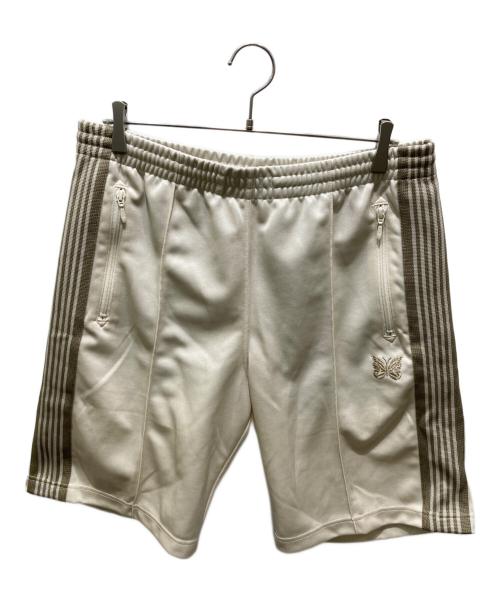 Needles（ニードルズ）Needles (ニードルズ) B'2nd (ビーセカンド) トラックショートパンツ ベージュ サイズ:Ｌの古着・服飾アイテム