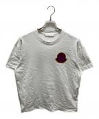 MONCLERモンクレール）の古着「プリントTシャツ」｜ホワイト