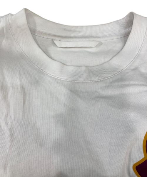 MONCLER（モンクレール）MONCLER (モンクレール) プリントTシャツ ホワイト サイズ:Ｌの古着・服飾アイテム