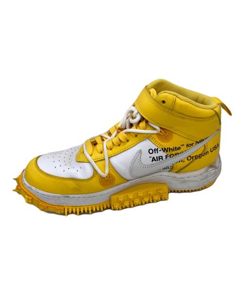NIKE（ナイキ）NIKE (ナイキ) Air Force 1 Mid SP LTHR　	エアフォース1 ミッド SP レザー White and Varsity Maize サイズ:27.5の古着・服飾アイテム