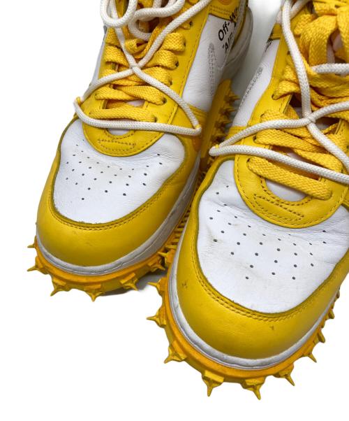 NIKE（ナイキ）NIKE (ナイキ) Air Force 1 Mid SP LTHR　	エアフォース1 ミッド SP レザー White and Varsity Maize サイズ:27.5の古着・服飾アイテム