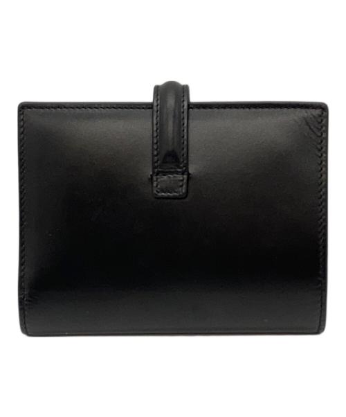 CELINE（セリーヌ）CELINE (セリーヌ) トリフォードコンパクトウォレット 財布 16(セーズ)  ブラックの古着・服飾アイテム