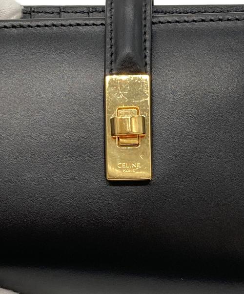 CELINE（セリーヌ）CELINE (セリーヌ) トリフォードコンパクトウォレット 財布 16(セーズ)  ブラックの古着・服飾アイテム