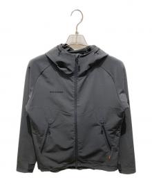 MAMMUT（マムート）の古着「Macun SO Hooded Jacket」｜ブラック
