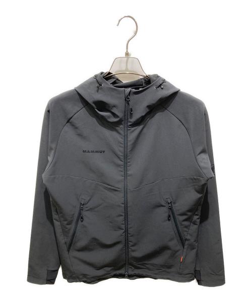 MAMMUT（マムート）MAMMUT (マムート) Macun SO Hooded Jacket ブラック サイズ:Mの古着・服飾アイテム