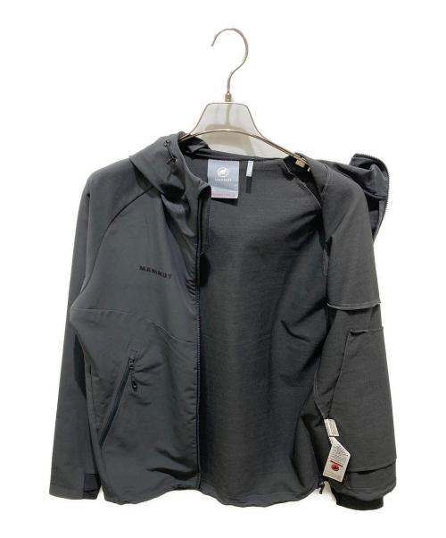 MAMMUT（マムート）MAMMUT (マムート) Macun SO Hooded Jacket ブラック サイズ:Mの古着・服飾アイテム
