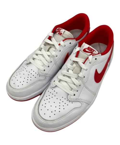 NIKE（ナイキ）NIKE (ナイキ) AIR JORDAN 1 RETRO LOW OG　エアジョーダン1 レトロ ロー OG White and University サイズ:27の古着・服飾アイテム
