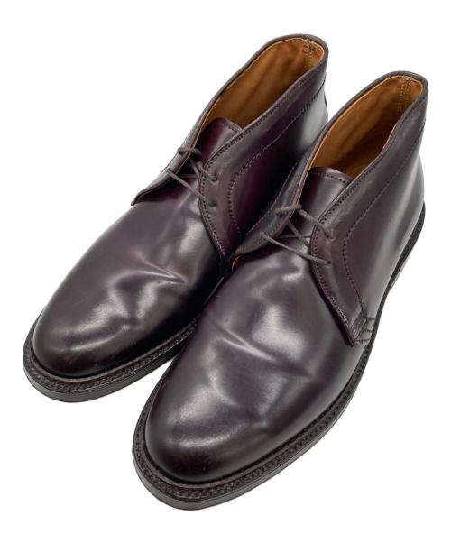Alden（オールデン）Alden (オールデン) CHUKKA BOOTS CORDOVAN　チャッカ―ブーツコードバン ブラウン サイズ:8 1/2D Barrie Lastの古着・服飾アイテム