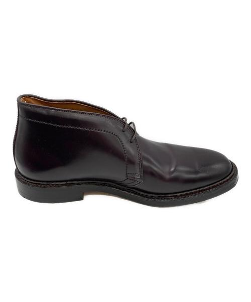 Alden（オールデン）Alden (オールデン) CHUKKA BOOTS CORDOVAN　チャッカ―ブーツコードバン ブラウン サイズ:8 1/2D Barrie Lastの古着・服飾アイテム