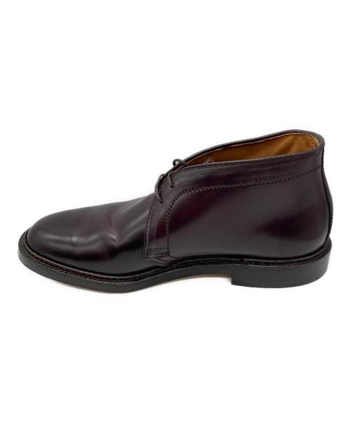 Alden（オールデン）Alden (オールデン) CHUKKA BOOTS CORDOVAN　チャッカ―ブーツコードバン ブラウン サイズ:8 1/2D Barrie Lastの古着・服飾アイテム