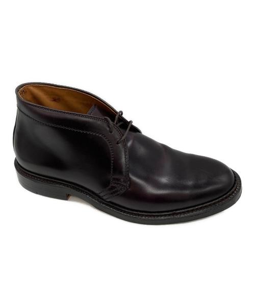 Alden（オールデン）Alden (オールデン) CHUKKA BOOTS CORDOVAN　チャッカ―ブーツコードバン ブラウン サイズ:8 1/2D Barrie Lastの古着・服飾アイテム