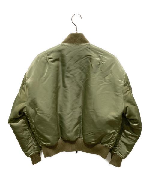 WIND AND SEA（ウィンダンシー）WIND AND SEA (ウィンダンシー) 胸刺繍MA-1ジャケット カーキ サイズ:Lの古着・服飾アイテム