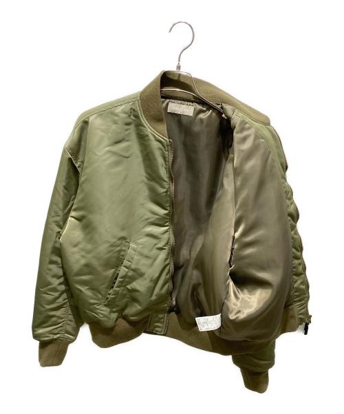 WIND AND SEA（ウィンダンシー）WIND AND SEA (ウィンダンシー) 胸刺繍MA-1ジャケット カーキ サイズ:Lの古着・服飾アイテム