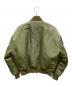 WIND AND SEA (ウィンダンシー) 胸刺繍MA-1ジャケット カーキ サイズ:L：14000円