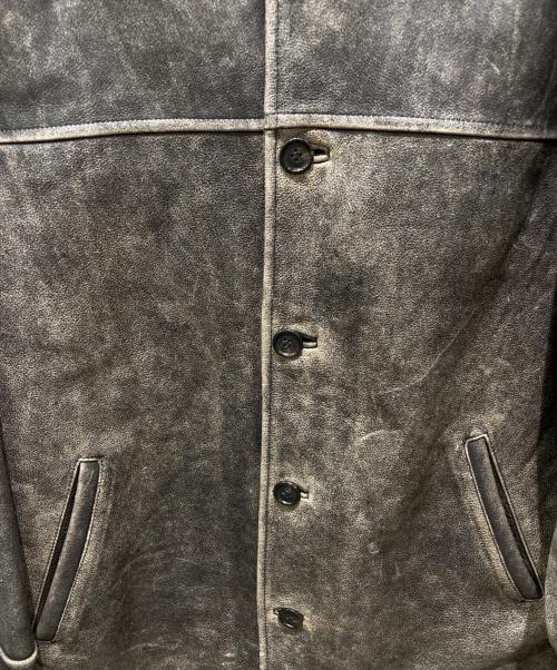 WILSONS STUDIO ANDREW MARC（ウィルソンズ アンデュリューマーク）WILSONS STUDIO ANDREW MARC (ウィルソンズ アンデュリューマーク) レザージャケット グレー サイズ:Lの古着・服飾アイテム