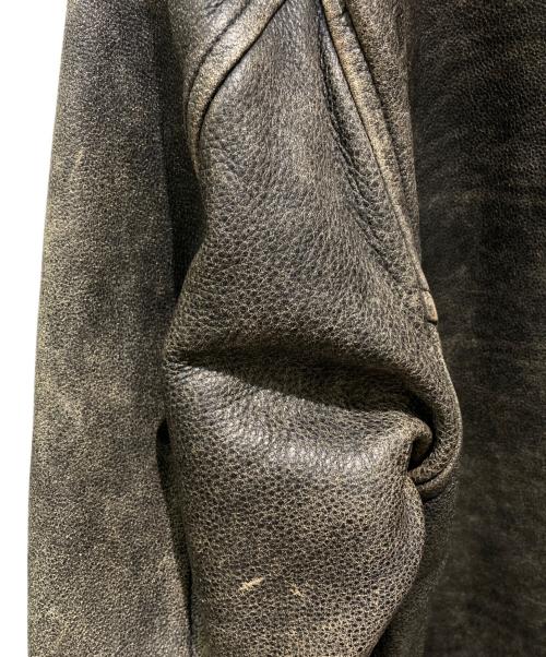 WILSONS STUDIO ANDREW MARC（ウィルソンズ アンデュリューマーク）WILSONS STUDIO ANDREW MARC (ウィルソンズ アンデュリューマーク) レザージャケット グレー サイズ:Lの古着・服飾アイテム