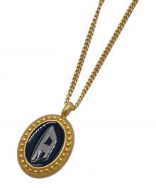 DIESEL（ディーゼル）の古着「ロゴネックレス」｜ゴールド