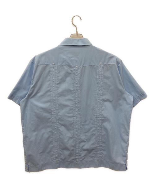 Guayabera（グアヤベラ）guayabera (グアヤベラ) キューバシャツ ブルー サイズ:2XLの古着・服飾アイテム