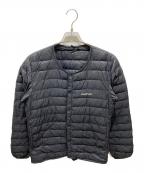 mont-bellモンベル）の古着「スペリオダウン ラウンドネックジャケット」｜ブラック