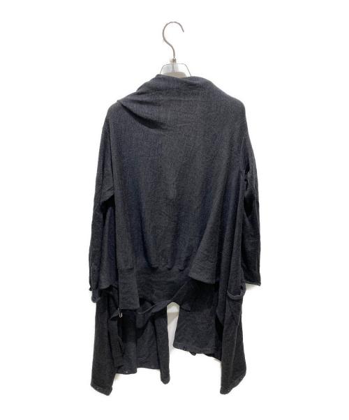 LIMI feu（リミフゥ）LIMI feu (リミフゥ) 変形カーディガン グレー サイズ:記載無しの為実寸参照の古着・服飾アイテム