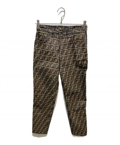中古・古着通販】FENDI JEANS (フェンディ ジーンズ) ズッカ柄パンツ