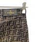 中古・古着 FENDI JEANS (フェンディ ジーンズ) ズッカ柄パンツ ブラウン サイズ:73.5cm (W29)：20000円