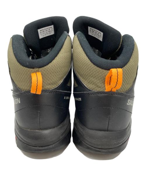SALOMON（サロモン）SALOMON (サロモン) X BRAZE MID GTX　エックス ブライズ ミッド ゴアテックス カーキ サイズ:27.5の古着・服飾アイテム