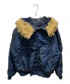 ALPHAアルファ）の古着「N-2B ECW PARKA」｜ネイビー