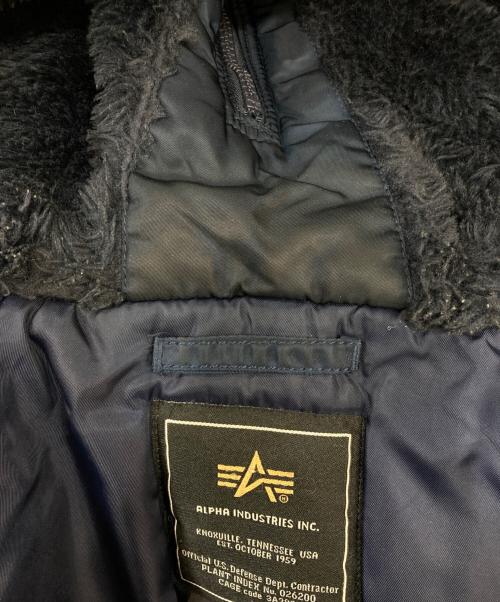 ALPHA（アルファ）ALPHA (アルファ) N-2B ECW PARKA ネイビー サイズ:Lの古着・服飾アイテム
