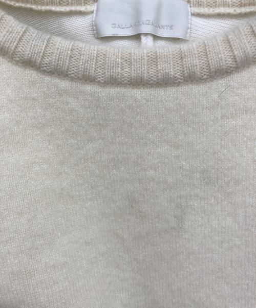 GALLARDA GALANTE（ガリャルダガランテ）GALLARDA GALANTE (ガリャルダガランテ) カシミヤ混ニット アイボリー サイズ:Fの古着・服飾アイテム