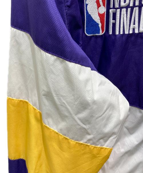 NBA（エヌビーエー）NBA (エヌビーエー) JH Design (ジェイエイチデザイン) ジャケット イエロー×パープル サイズ:Lの古着・服飾アイテム