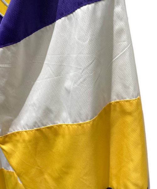 NBA（エヌビーエー）NBA (エヌビーエー) JH Design (ジェイエイチデザイン) ジャケット イエロー×パープル サイズ:Lの古着・服飾アイテム