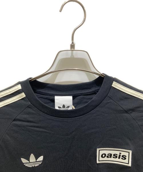 adidas（アディダス）adidas (アディダス) 半袖カットソー ブラック サイズ:Ｍ 未使用品の古着・服飾アイテム