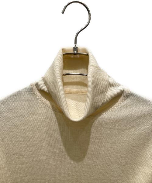 JOHN SMEDLEY（ジョンスメドレー）JOHN SMEDLEY (ジョンスメドレー) タートルネックニット ベージュ サイズ:記載なしの為実寸参照の古着・服飾アイテム