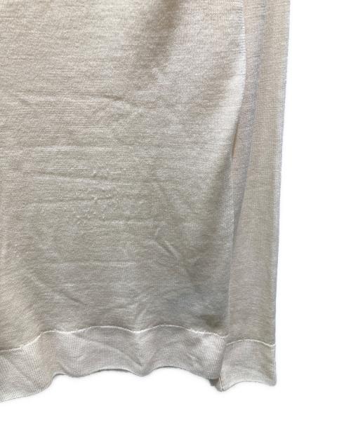 JOHN SMEDLEY（ジョンスメドレー）JOHN SMEDLEY (ジョンスメドレー) タートルネックニット ベージュ サイズ:記載なしの為実寸参照の古着・服飾アイテム