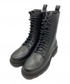 FABIO RUSCONIファビオルスコーニ）の古着「レースアップブーツ」｜ブラック