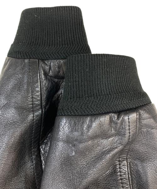 DOMON（ドモン）DOMON (ドモン) スタジャン ブラック サイズ:Mの古着・服飾アイテム