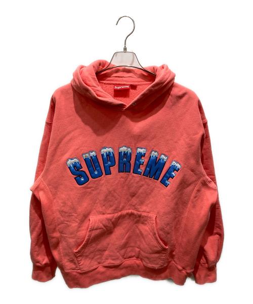 SUPREME（シュプリーム）SUPREME (シュプリーム) Icy Arc Hooded Sweatshirt　アイシー アーク フーディー スウェットシャツ ピンク サイズ:XLの古着・服飾アイテム