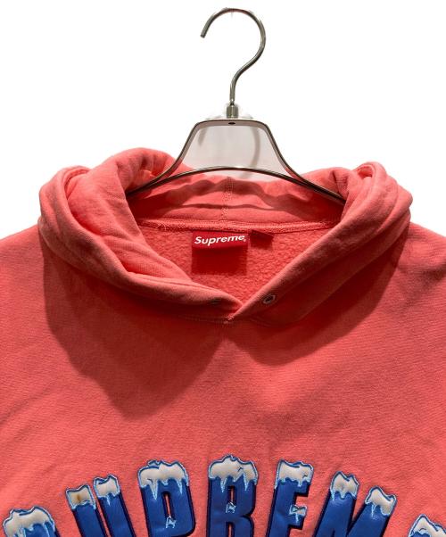 SUPREME（シュプリーム）SUPREME (シュプリーム) Icy Arc Hooded Sweatshirt　アイシー アーク フーディー スウェットシャツ ピンク サイズ:XLの古着・服飾アイテム