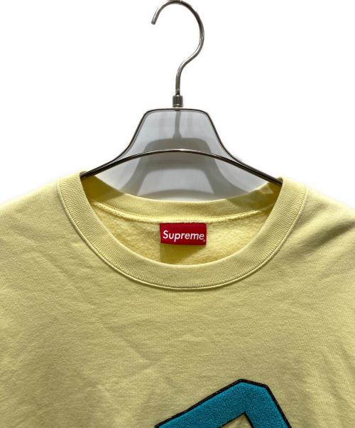 SUPREME（シュプリーム）SUPREME (シュプリーム) BIG ARC CREWNECK　ビッグアーチロゴクルーネックスウェット イエロー サイズ:XLの古着・服飾アイテム