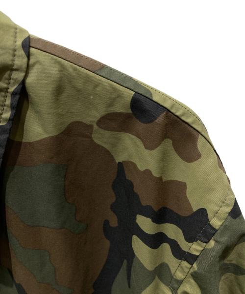 stussy（ステューシー）stussy (ステューシー) カモフラコーチジャケット グリーン サイズ:Lの古着・服飾アイテム