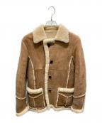 uniform experimentユニフォームエクスペリメント）の古着「ムートンジャケット」｜ブラウン