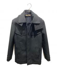 BALENCIAGA（バレンシアガ）の古着「フード付比翼ジャケット」｜ブラック